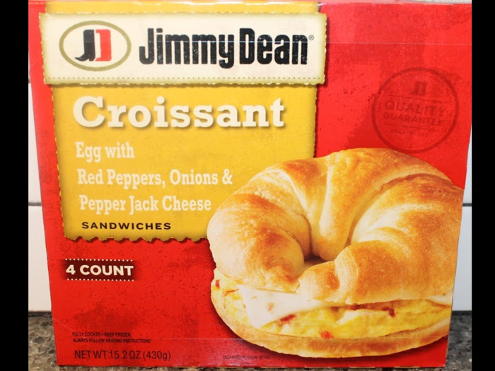 Skip: Jimmy Dean egg & cheese croissant ($8.98)