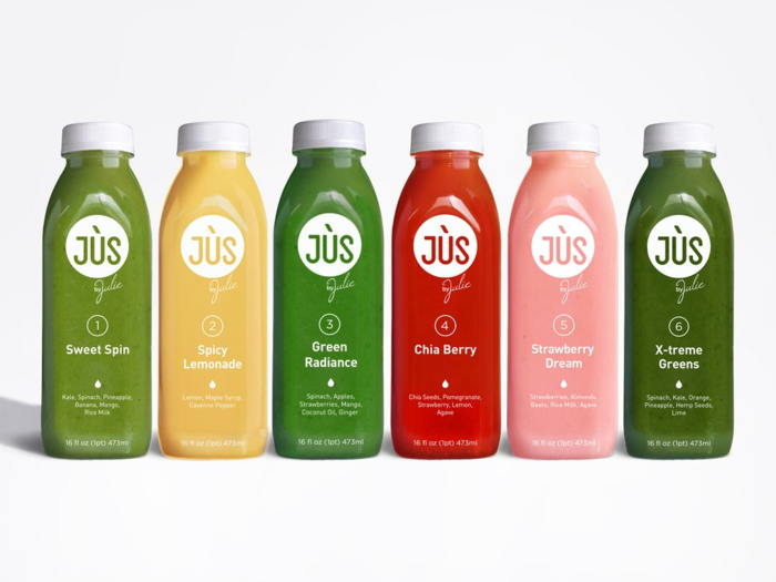 Buy: Jus by Julie 5-day blended juice cleanse, 30-count ($125.99)