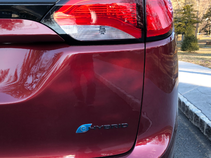 The hybrid powertrain can run on electricity only for about 33 miles. On gas alone, the Pacifica