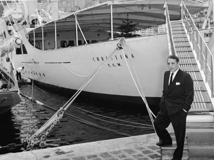 Once renovations were complete, Onassis used the ship as an office, residence, and private entertainment venue.