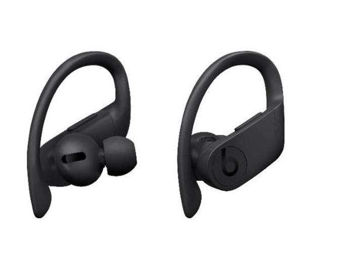 The Powerbeats Pro headphones come with multiple ear tips, while the AirPods