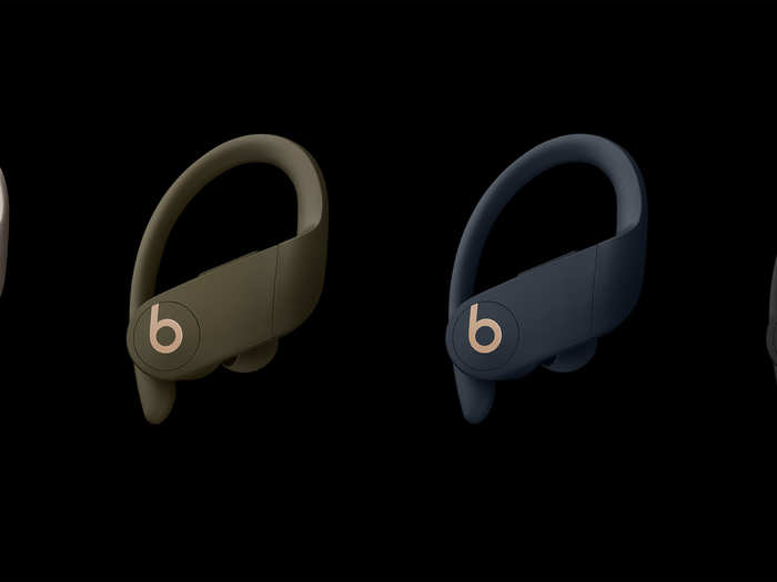 The Powerbeats Pro also come in four different color options, which include Black, Ivory, Moss, and Navy.