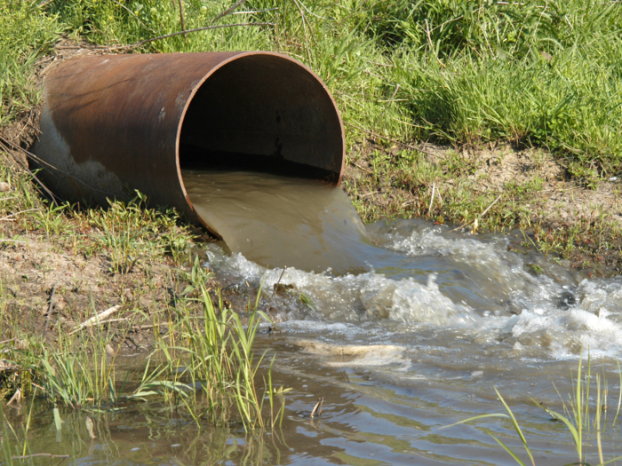Sometimes, those chemicals can move from the soil to a major water source via run-off.