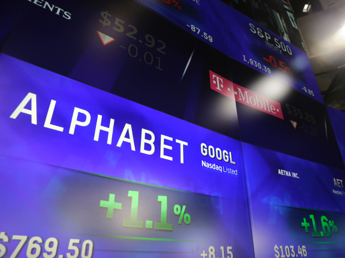 1. Alphabet: The parent company of Google, YouTube, Nest and others.