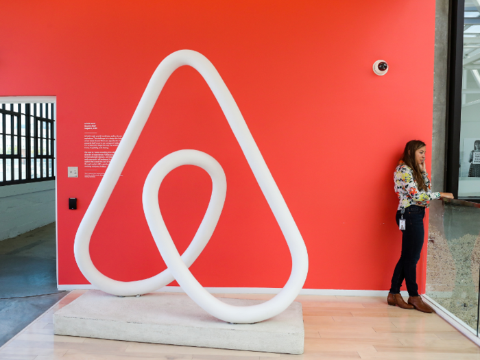 8. Airbnb: A home-sharing internet company that offers employees $500 in travel credits each quarter.