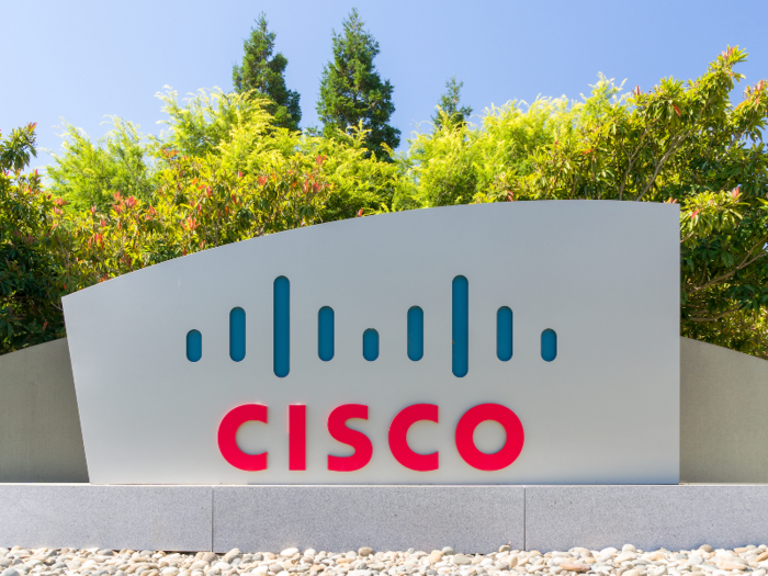 12. Cisco: A computer networking company that sells high-tech services and products.