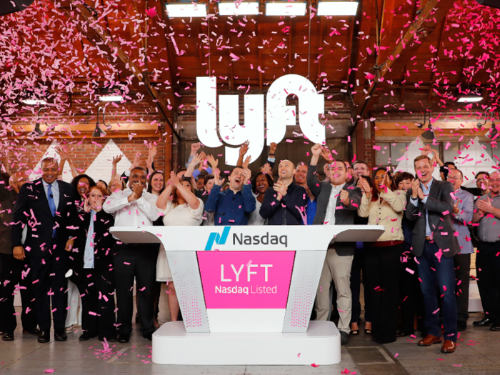 19. Lyft: The ride-sharing company recently filed for IPO, pricing shares at $72.