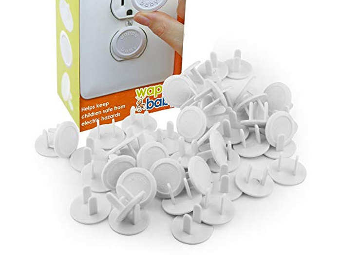 A set of fifty outlet protectors to help them baby proof the house