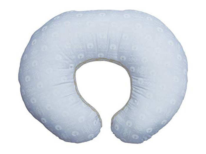 A nursing pillow that provides comfort and support for them and the baby