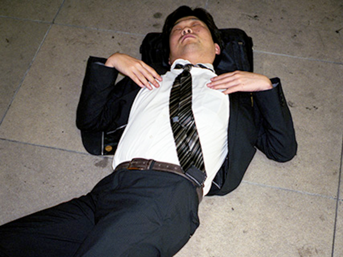 The culture of overwork can be so intense in Japan that businessmen, called "salarymen" in Japanese culture, have even died from overworking themselves.