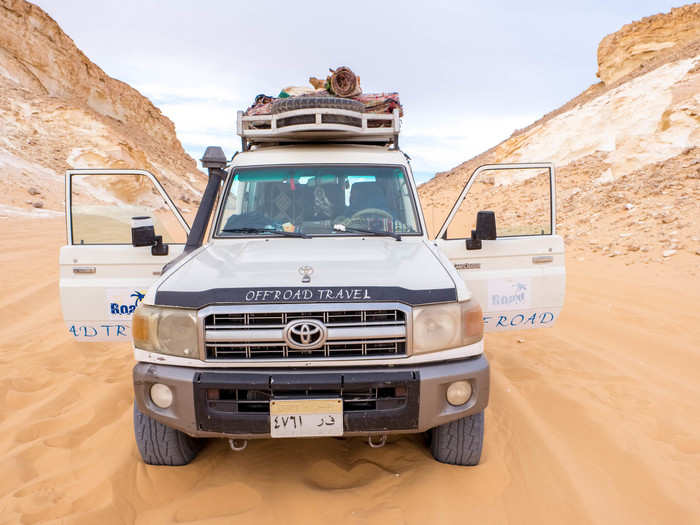 I was skeptical that this SUV could handle driving on the sand, but I clearly am just a novice.