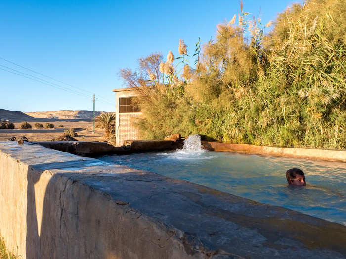 Agriculture in the oasis is aided by a complex irrigation system fed by the springs. There are more than 400 natural springs and wells in Bahariya that are full of rich mineral water.