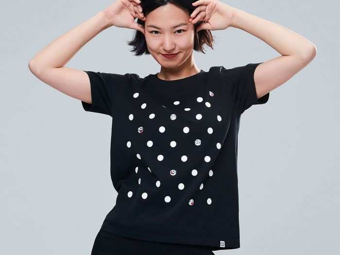Rather than featuring obvious designs, the shirts smartly use characters in new ways.