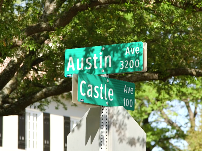 ... the property is such a notable landmark in town that the nearby neighborhood of Castle Heights was named after it. All eyes are on the Gaineses to see what they