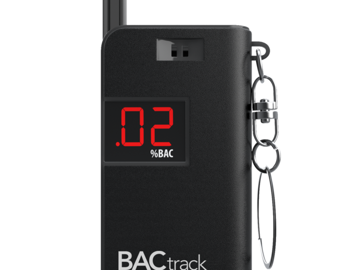 Breathalyzer keychain