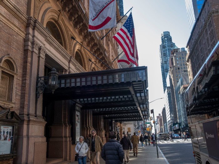 Three of the eight towers are on 57th Street, a bustling thoroughfare that includes some classic New York City destinations including the Russian Tea Room and Carnegie Hall.