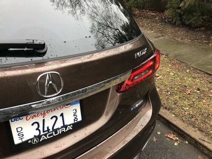 The Acura badge could even be called subtle.