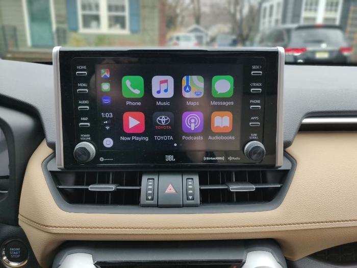 7. Apple CarPlay capability:  It
