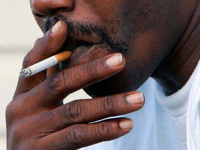 Smokers double their risk of a stroke.