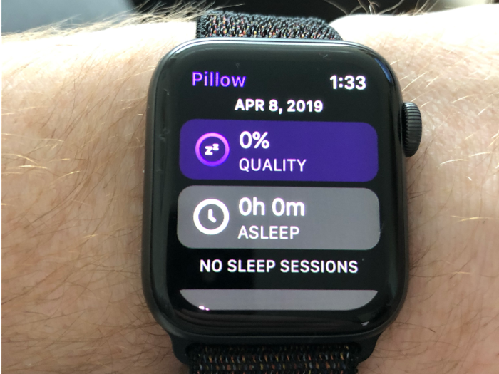 Matt recommends Pillow, an Apple Watch app that supports sleep tracking.