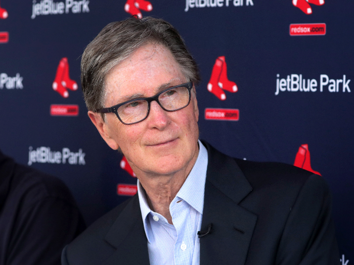 ... and currently belongs to billionaire Red Sox owner John Henry. John W. Henry also owns the Liverpool Football Club and The Boston Globe. Forbes estimates that his net worth is $2.7 billion.