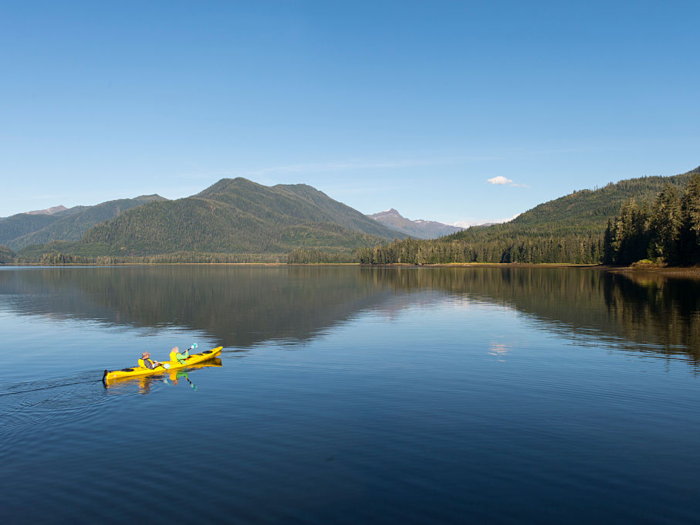 The largest US national forest is Tongass in Alaska.