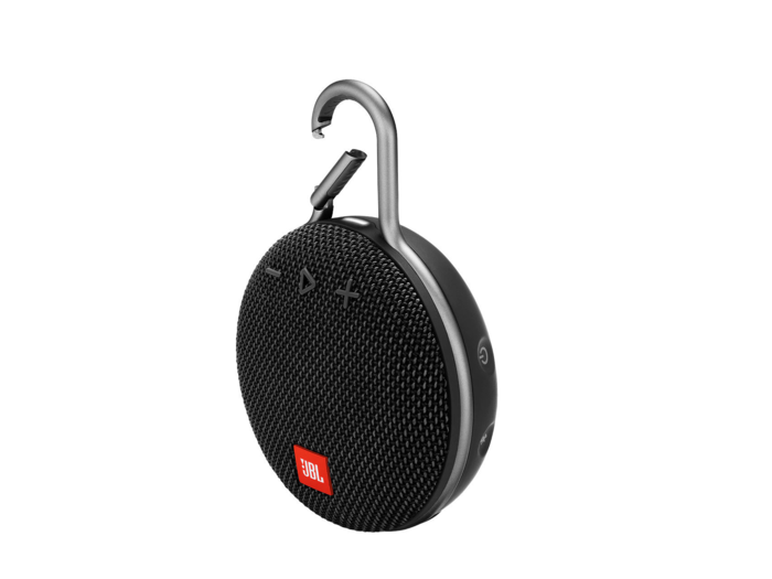 15. JBL Clip 3 Portable Wireless Bluetooth Speaker ($40)