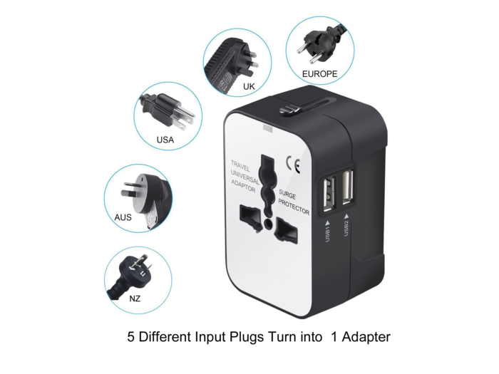 12. Universal Travel Adapter ($11)