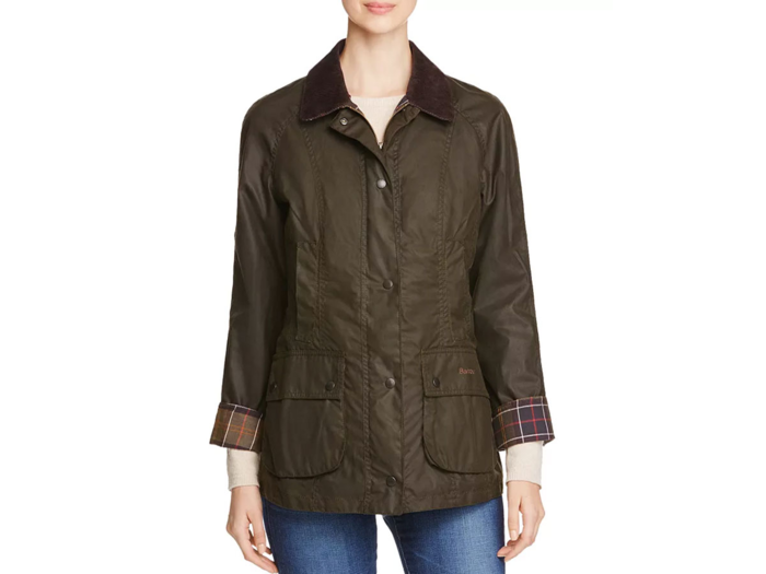  A splurge-worthy Barbour jacket that