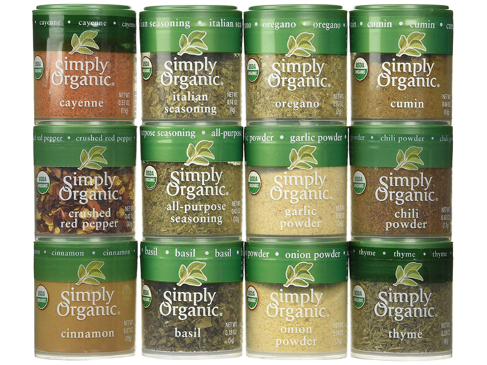 A seasonings starter set