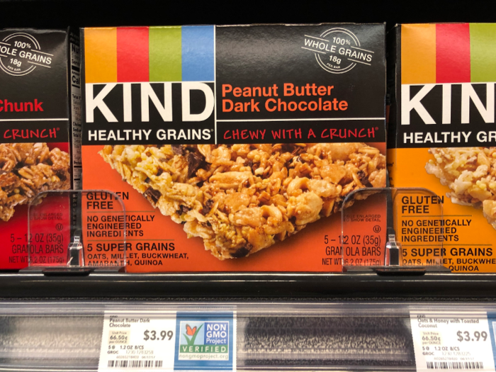 Kind breakfast bars: $0.70 cheaper at Kroger