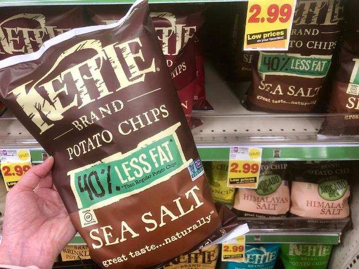 Kettle chips: same price at $2.99