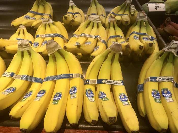 Organic bananas: $0.04 cheaper per pound at Kroger