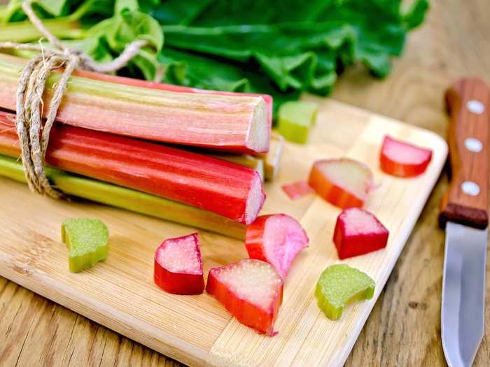 Rhubarb is fine to consume — just don