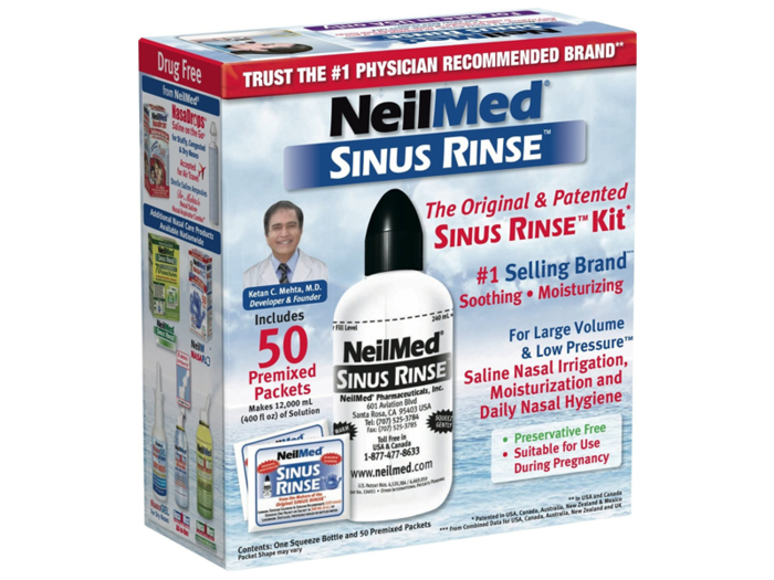 NeilMed sinus rinse