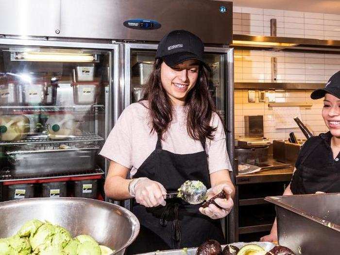 Thankfully for everyone who ate at the NEXT Kitchen that morning, Patty, another focus prep team member, helped me out at the guac station.