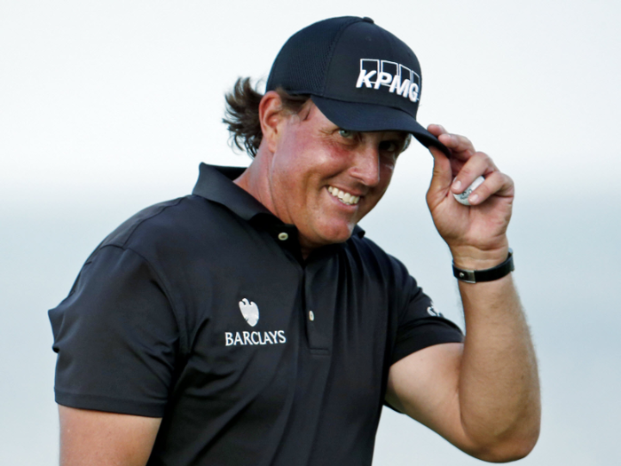 2. Phil Mickelson — $94.6 million (€83.9 million)