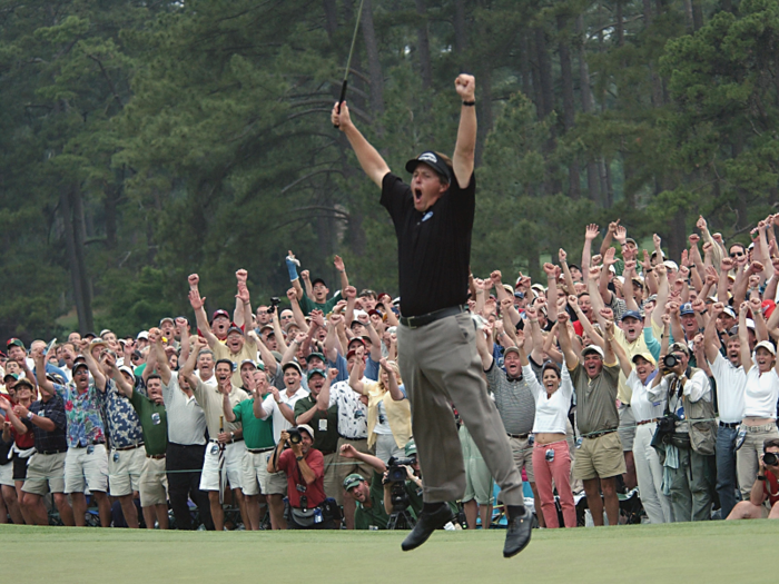 No 18: Holly — Phil Mickelson finally breaks through at major (2004)