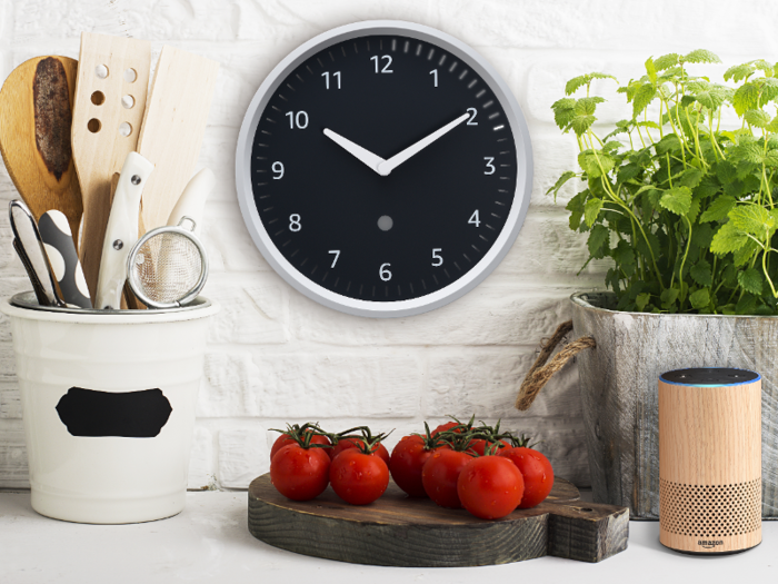 The Echo Wall Clock is a simple device that works just fine, but it