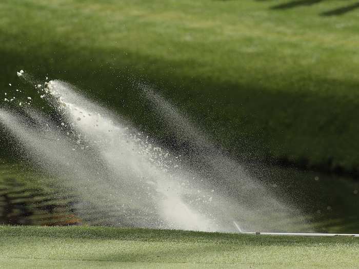 Sand chases Jose Maria Olazabal