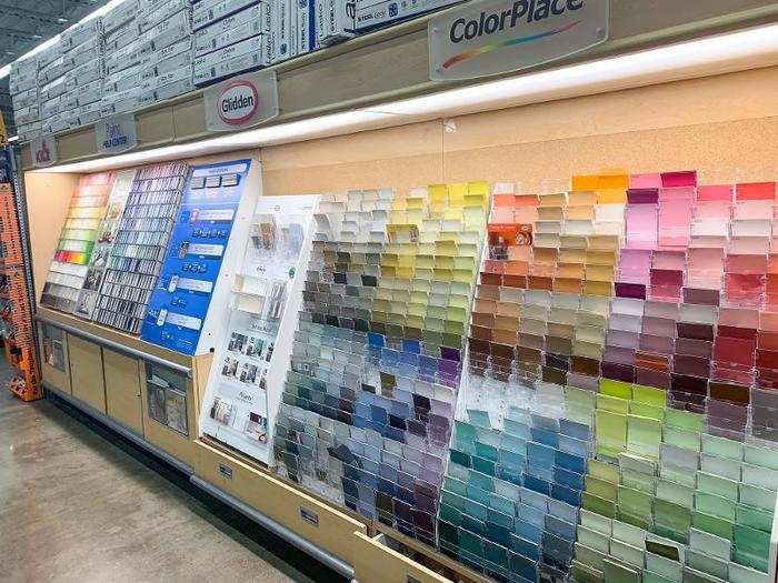 Though the paint brands weren