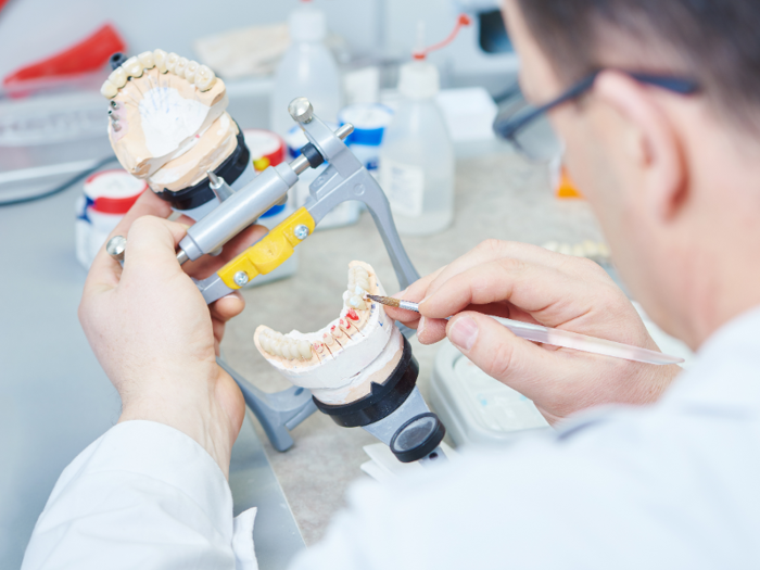 Prosthodontists make an average of $191,400 a year