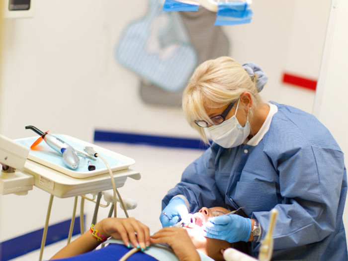 Dental hygienists make an average of $75,500 a year