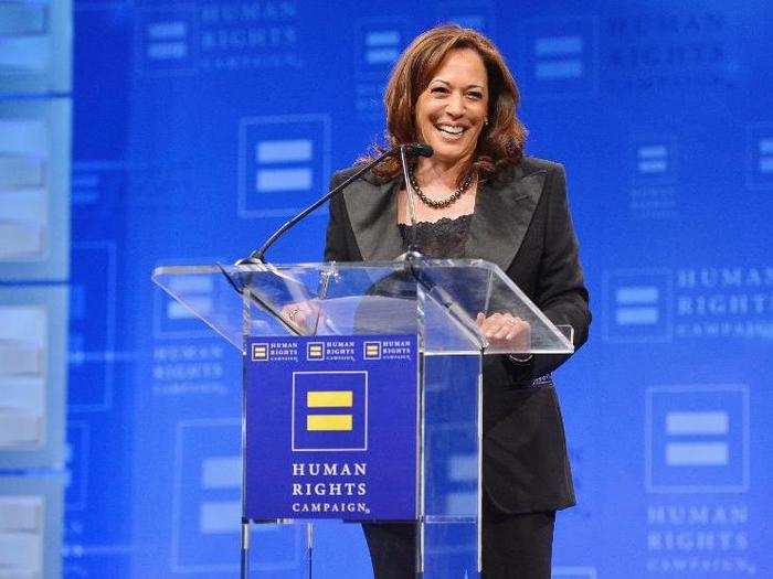 According to a Los Angeles Times analysis, Sen. Kamala Harris of California is worth at least $391,000.