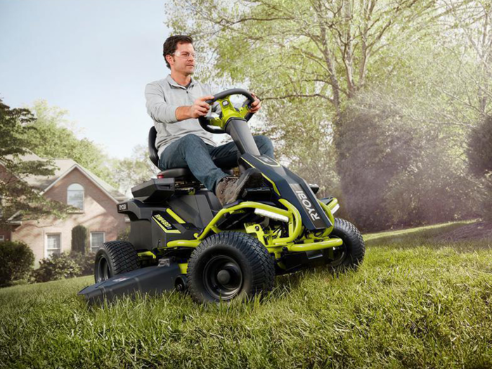 The best electric riding lawn mower