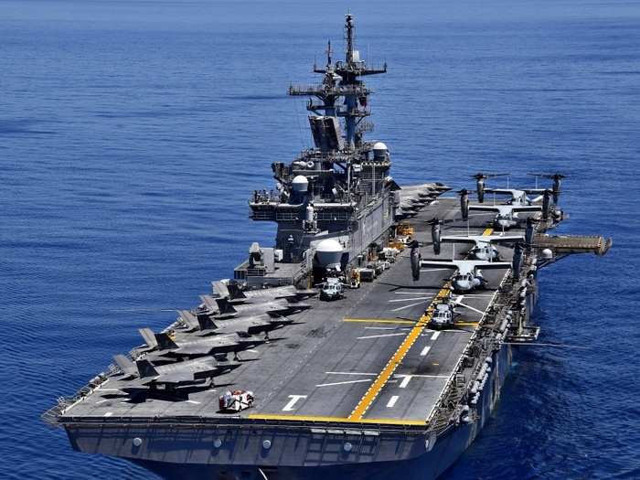 Deploying light carriers armed with F-35s to deal with low-end threats also frees up the supercarriers to address more serious challenges.