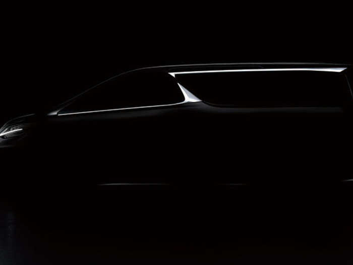 The Lexus LM is another minivan that we expect to see in Shanghai.