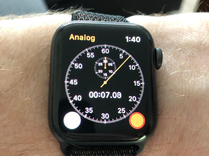 This may shock you, but the Apple Watch is pretty dang good at being a stopwatch.