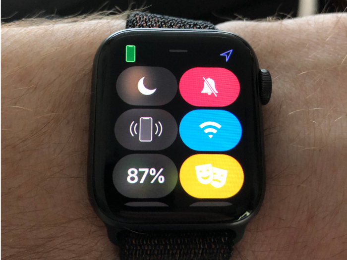 Theater Mode keeps your Apple Watch from glowing in a dark room.