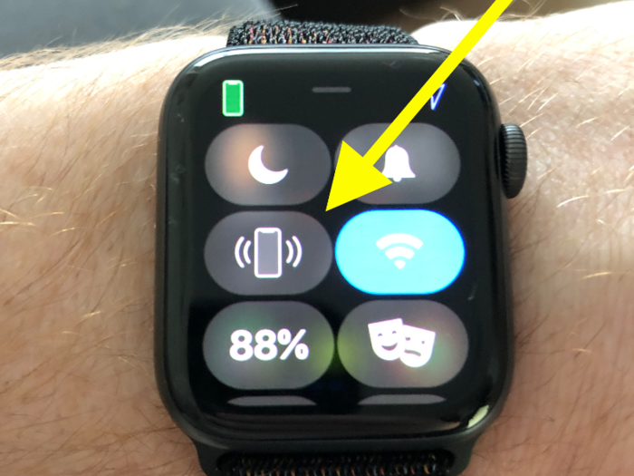 You can use the Watch to instantly find your iPhone.